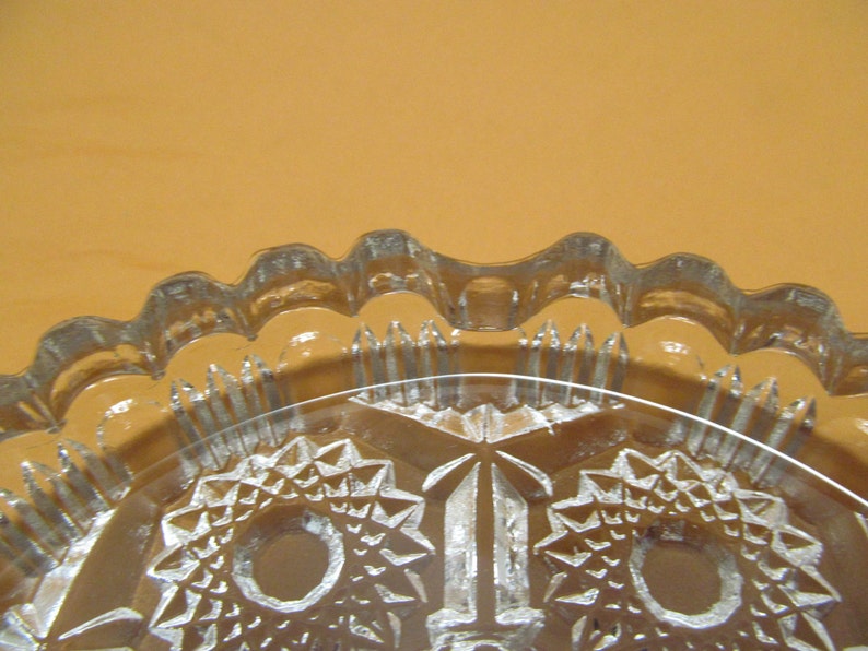 Vintage Set of 6 Individual Glass Ashtrays / 1980's Etsy