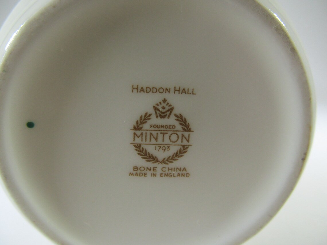 Vintage Minton Haddon Hall Vase / Minton Bone China Vase / | Etsy