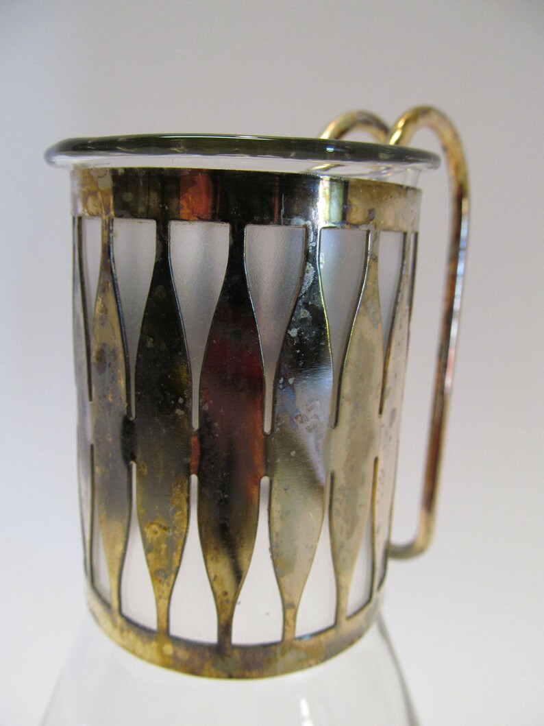 Vintage Pyrex Glass Carafe Decanter / Beaker Style Beverage Etsy