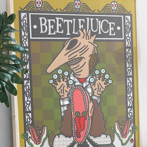Beetlejuice Alternative Movie Poster