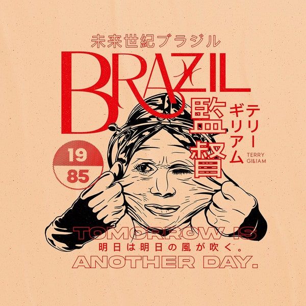 Brazil Alternative Movie Poster Premium Art Print
