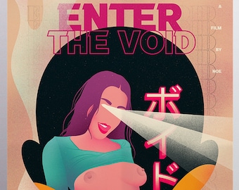 Enter The Void Gaspar Noe Alternative Movie Poster Premium Matte Art Print