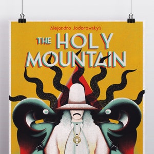 ホーリーマウンテン オルタナティブ映画ポスター - Etsy 日本