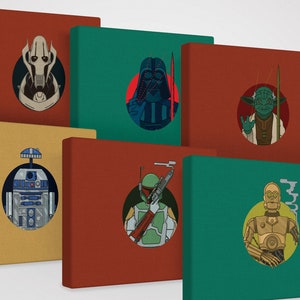 Star Wars Alternative Movie Canvas Art