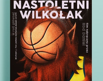 Teen Wolf Alternative Movie Poster (Polish)