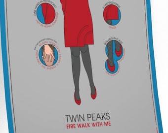 Twin Peaks Fire Walk With Me Alternative Movie Poster