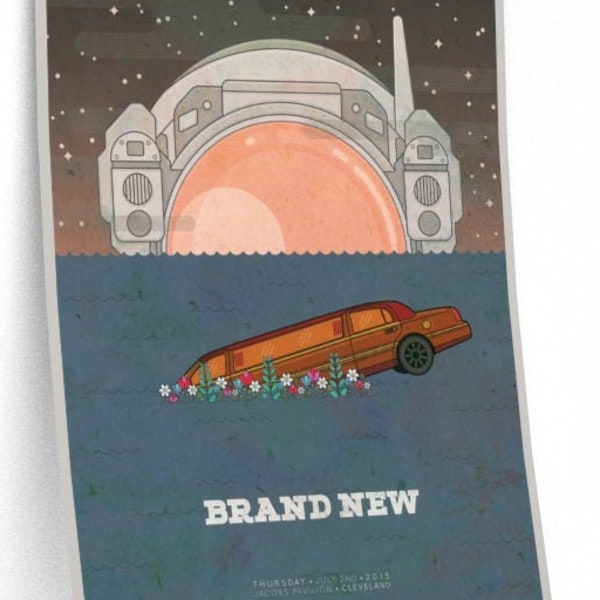 Brand New Concert Poster