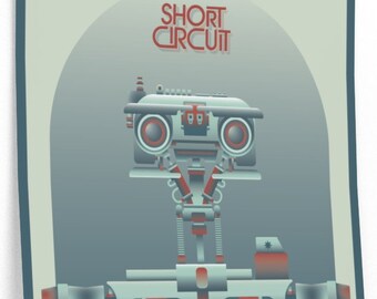 Short Circuit, Johnny 5, Alternative Movie Postter