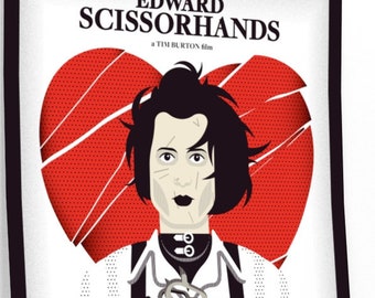 Edward Scissorhands Alternative Movie Poster