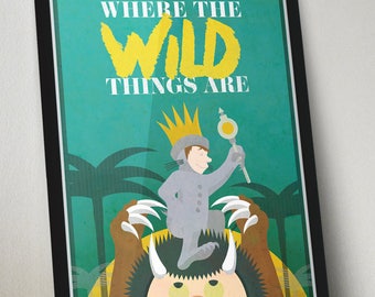 Where The Wild Things Are Poster Print