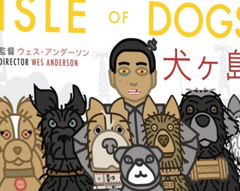 Isle of Dogs Alternative Movie Poster