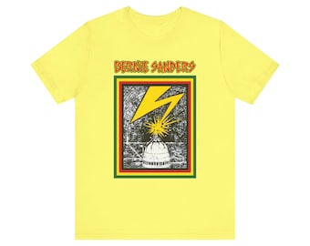 Camiseta unisex de algodón grueso con el mensaje Bad Brains de Bernie Sanders