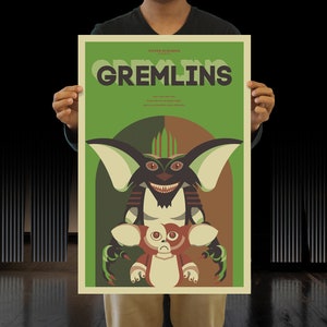 Gremlins Alternative Movie Poster Minimalism Art Print image 4