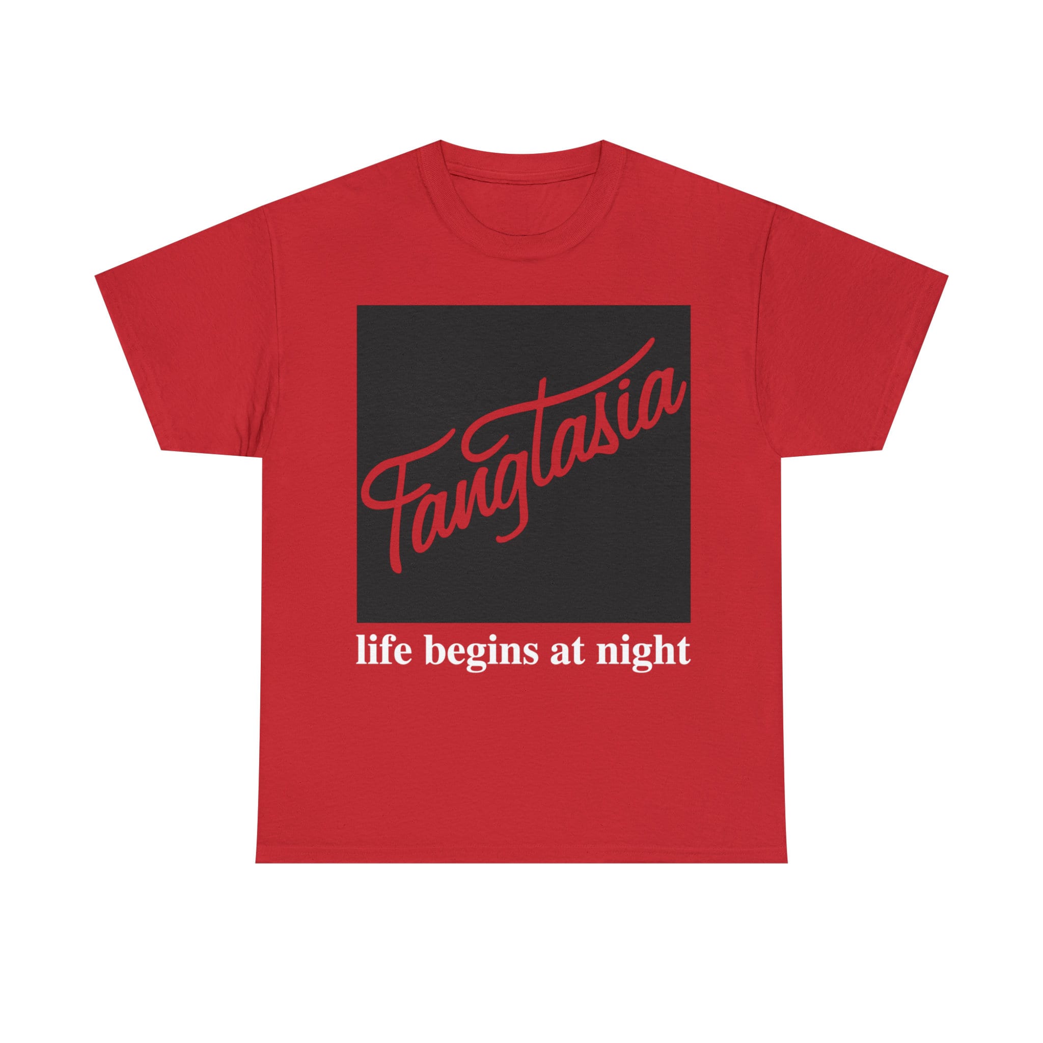 True Blood Fangtasia Vampire Camiseta de algodón pesado unisex