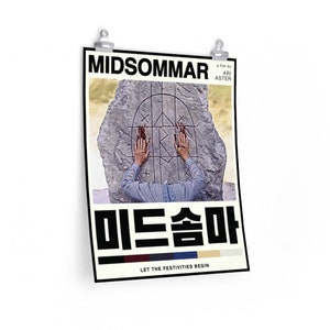Midsommar Alternative Movie Poster Korean Print