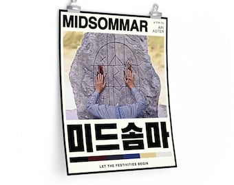 Midsommar Alternative Movie Poster Korean Print