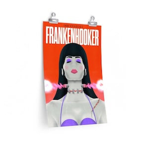 Frankenhooker Alternative Movie Poster Premium Matte Print