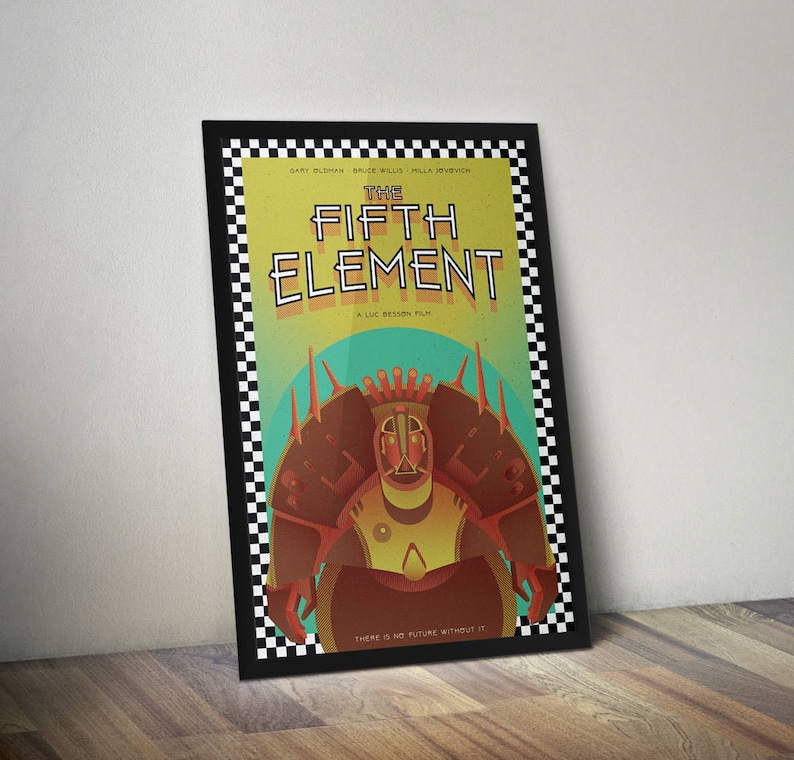 The Fifth Element 11X17 Movie Poster Bruce Willis Jovovich