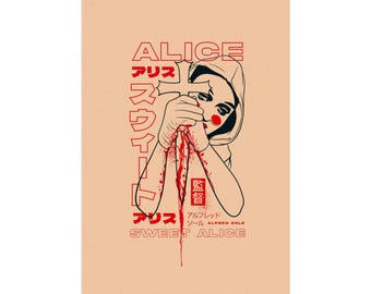 Alice Sweet Alice Horror Movie Poster | Cult Slasher Film Art Print