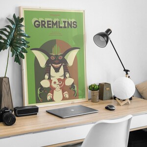 Gremlins Alternative Movie Poster Minimalism Art Print image 2
