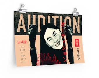 Audition Alternative Movie Poster Premium Matte Art Print (Japanese)