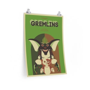 Gremlins Alternative Movie Poster Minimalism Art Print image 5
