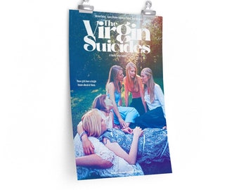 movie posters alternative The Virgin Suicides Alternative Movie Poster Premium Matte Art Print