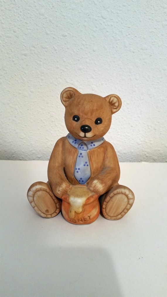 porcelain teddy bear figurines