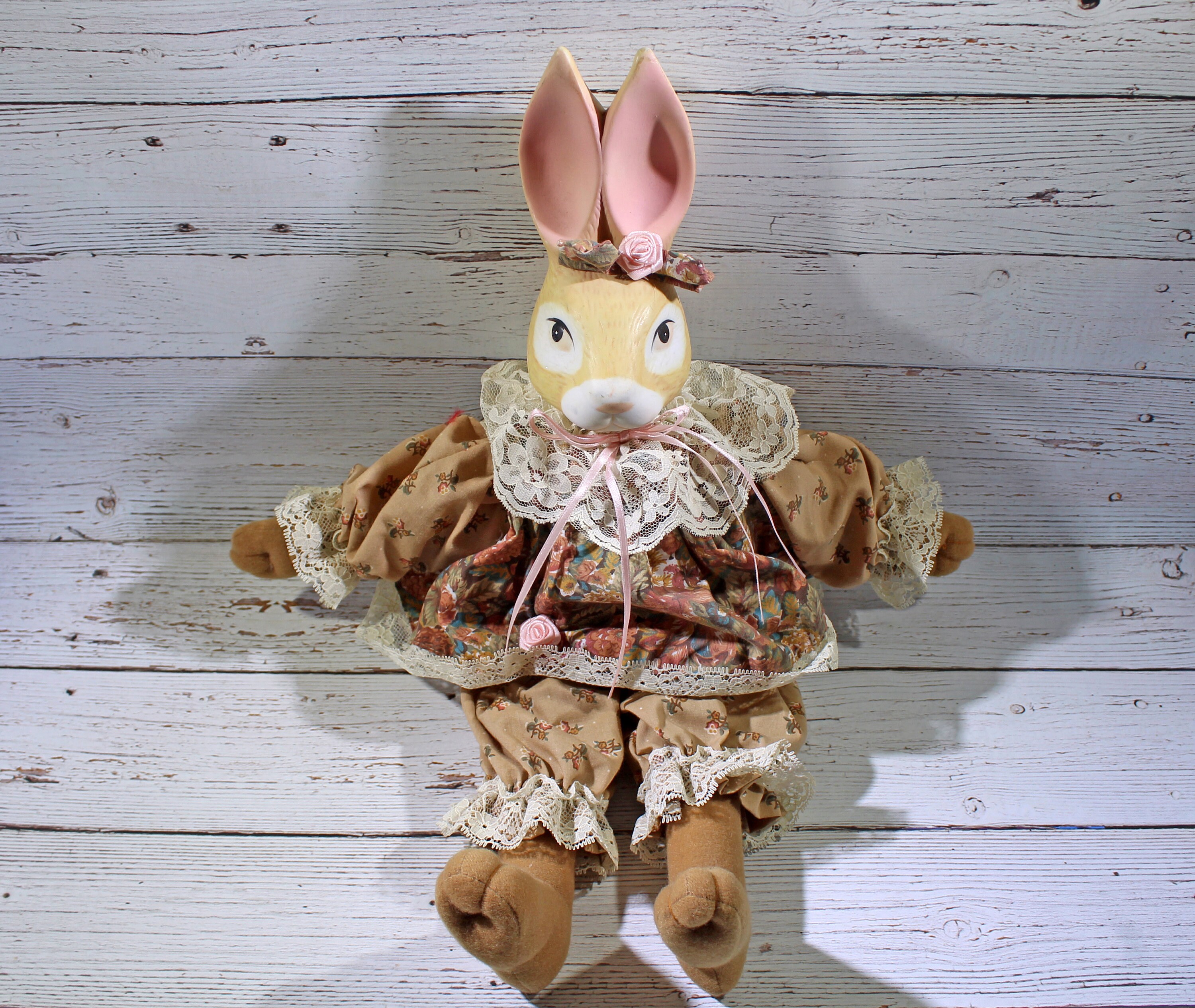 porcelain rabbit doll