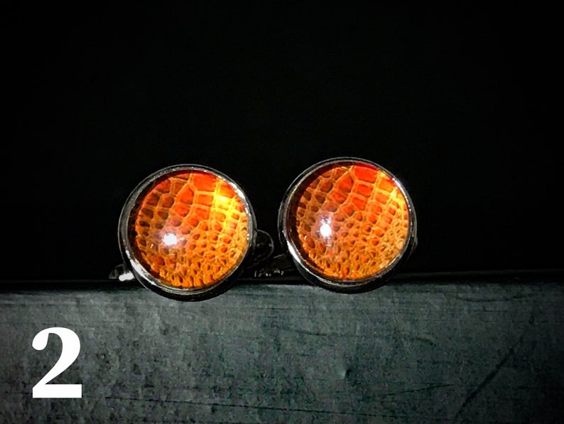 12mm Animal Patterned Cufflinks