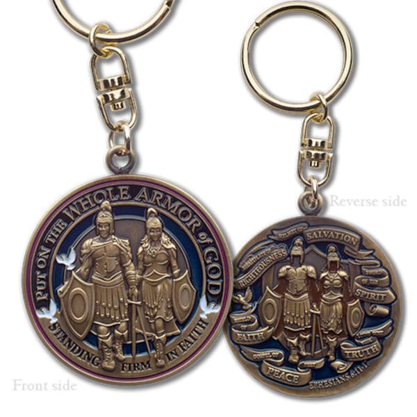 Armor of God Key Chain - Etsy