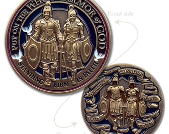 Armor of God Commemorative Challenge Coin