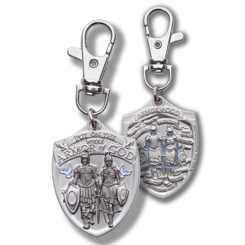 Armor of God Key Chain - Etsy