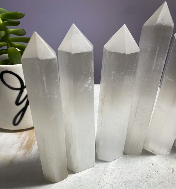 You Choose Selenite Towers, Protection Crystal