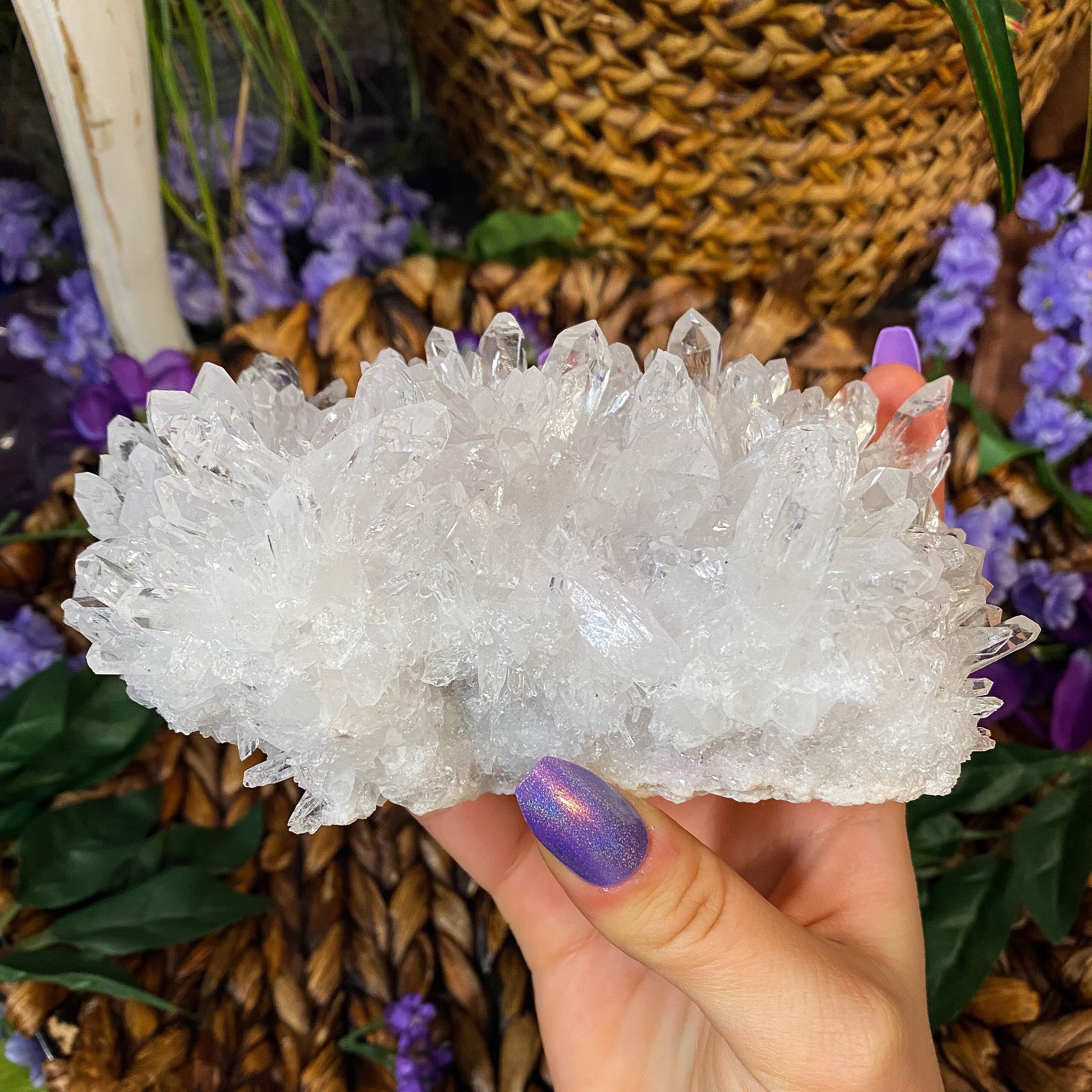 Large Quartz Crystal Cluster