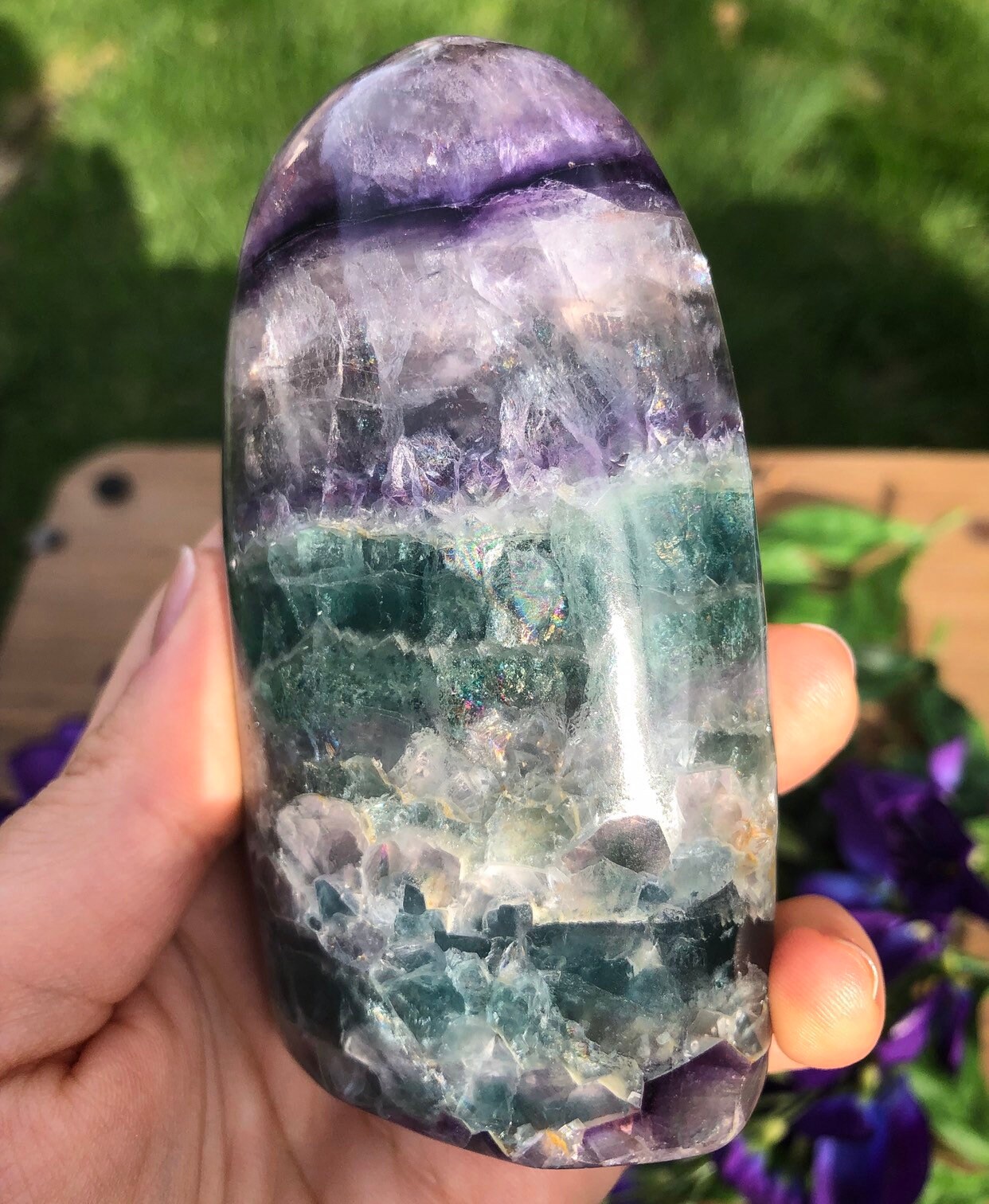 properties of rainbow fluorite