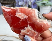 Super Gemmy Rhodochrosite Slab, Love Stone