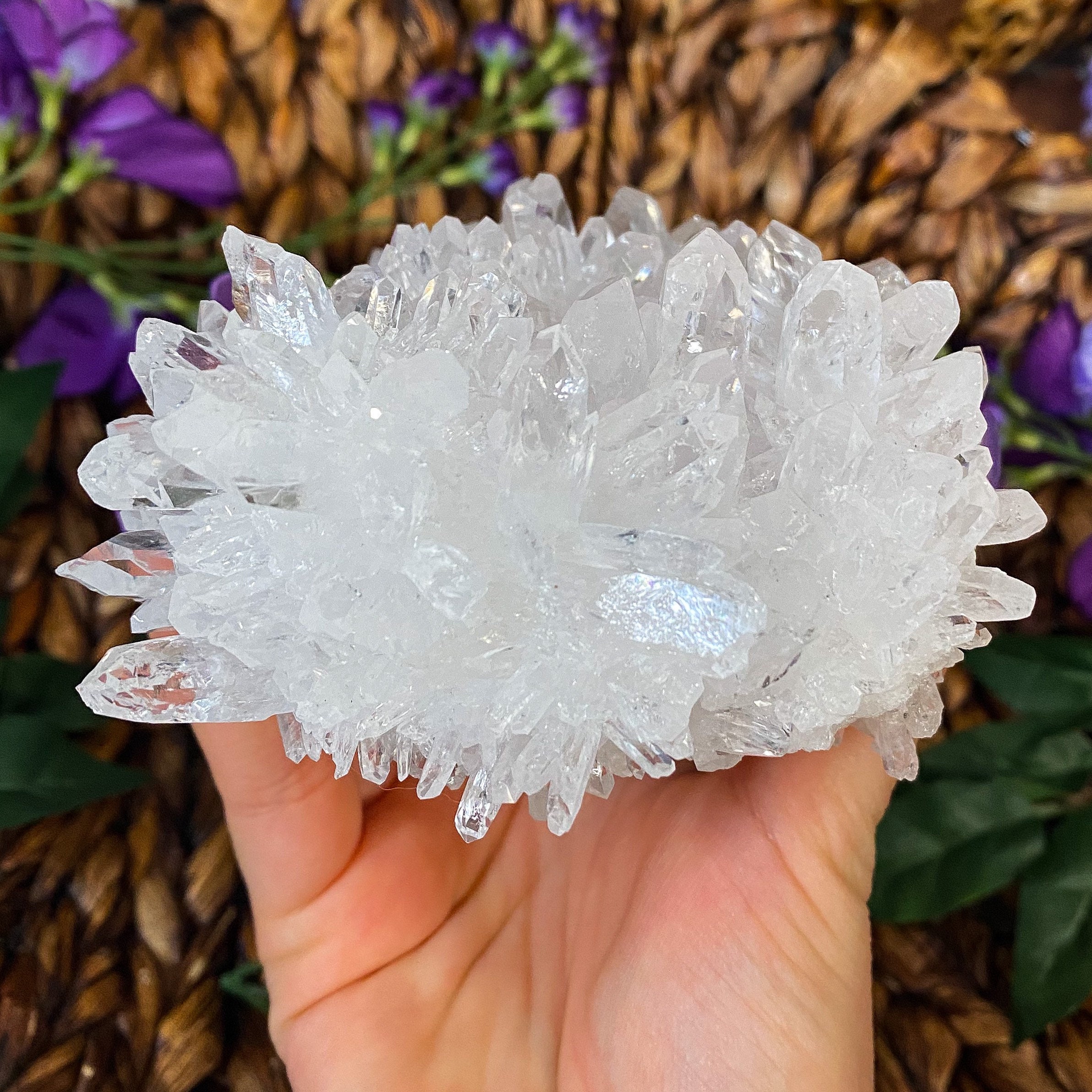 Large Quartz Crystal Cluster