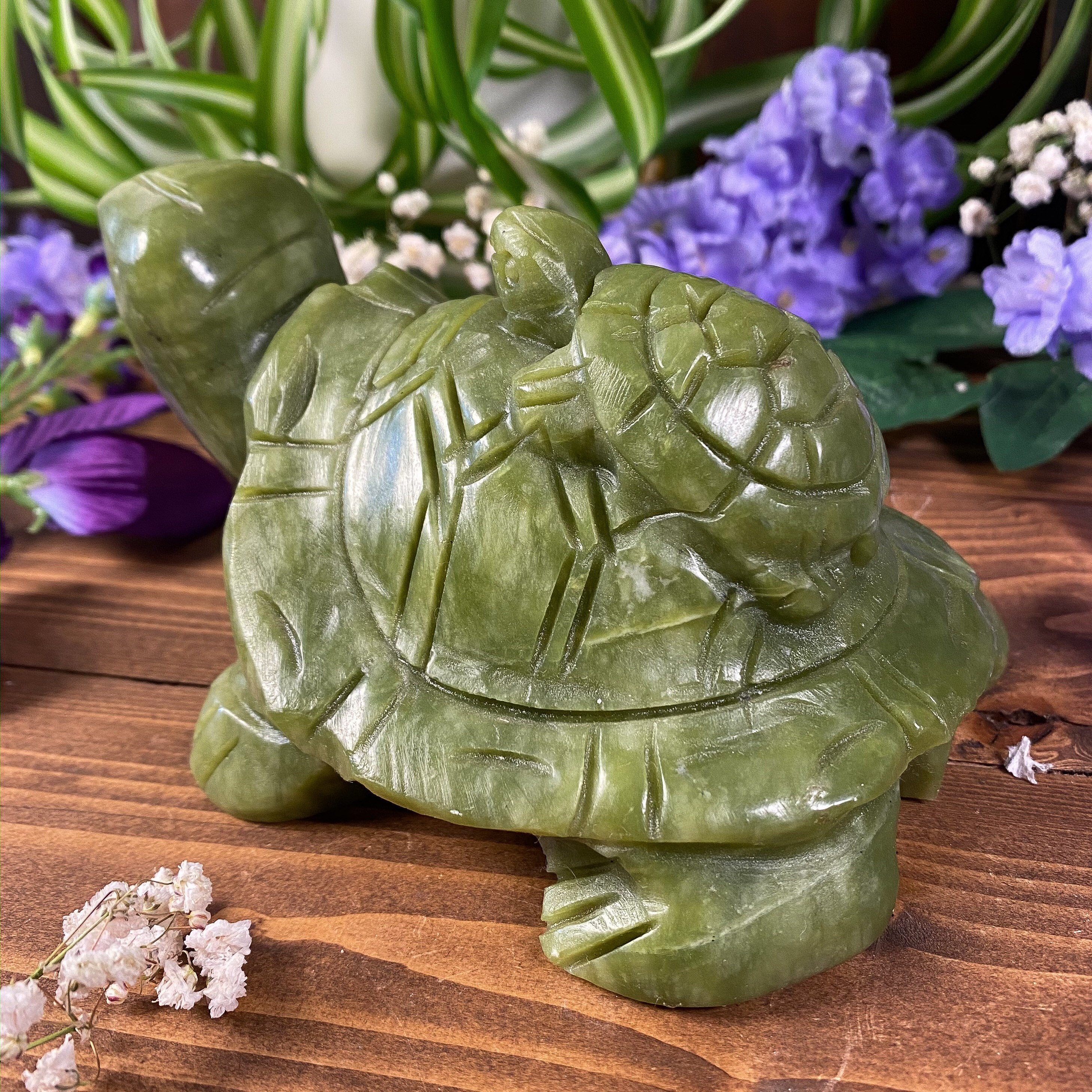 jade turtle figurine