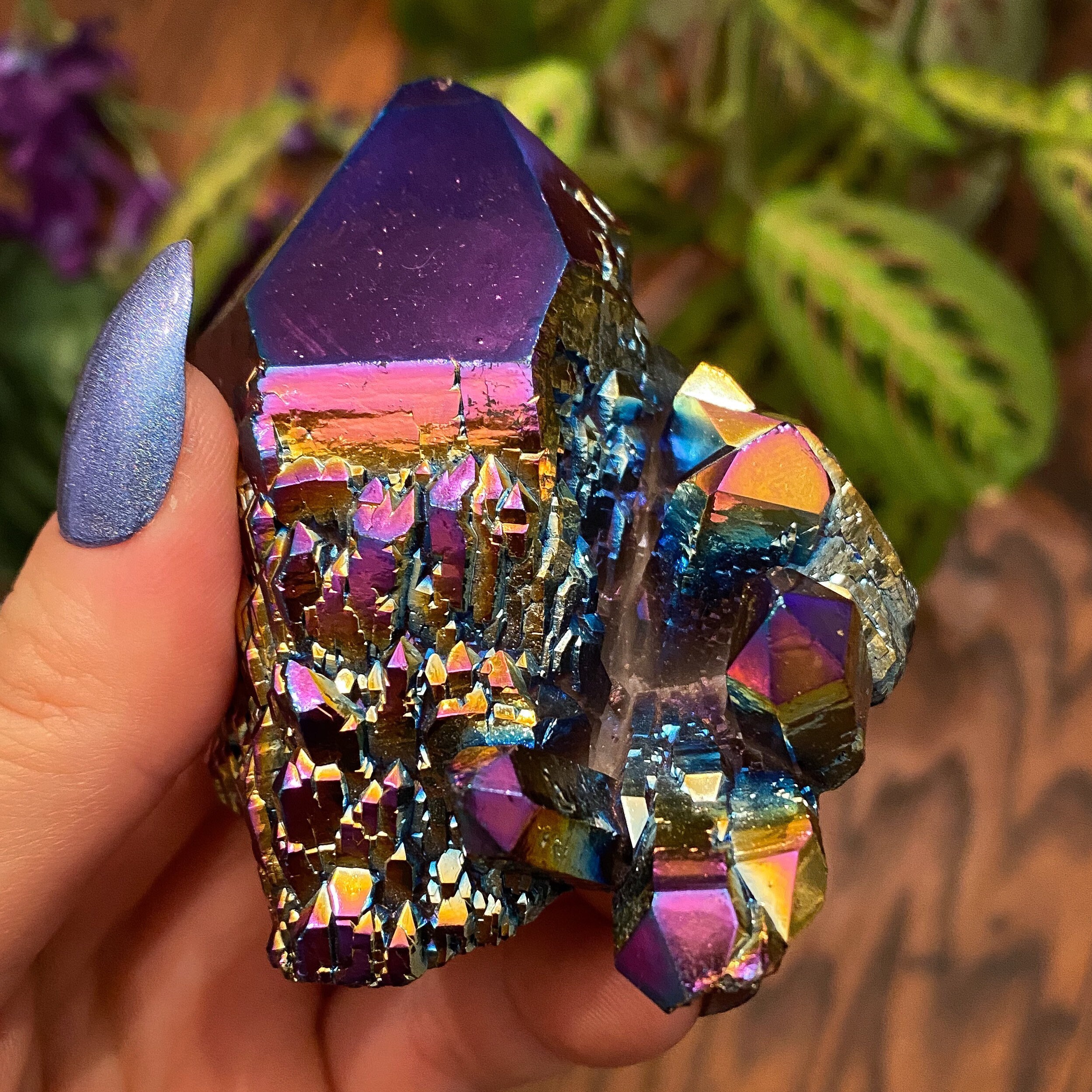 Titanium Aura Quartz