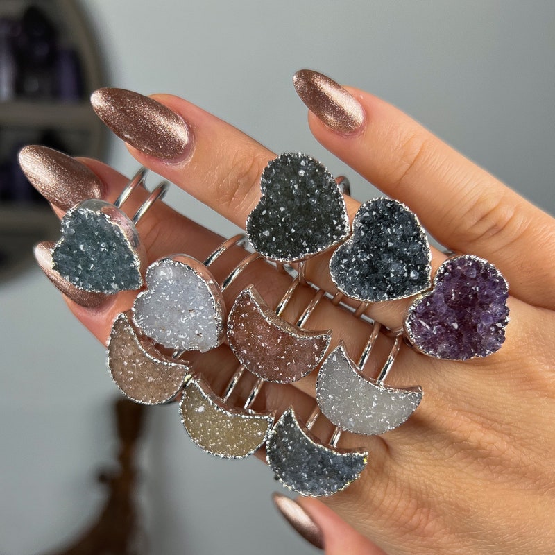 Turning Heads Druzy Ring
