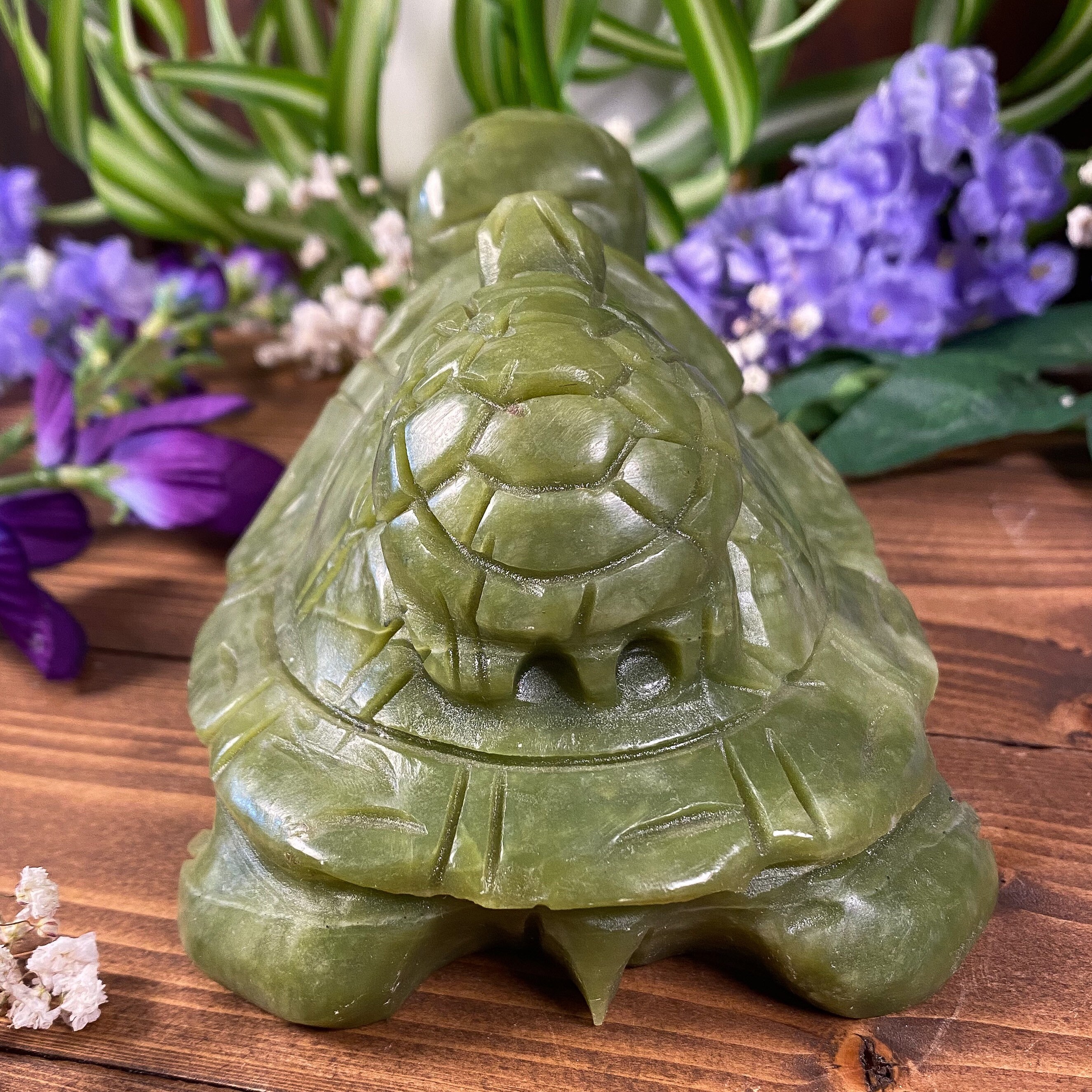 jade turtle figurine