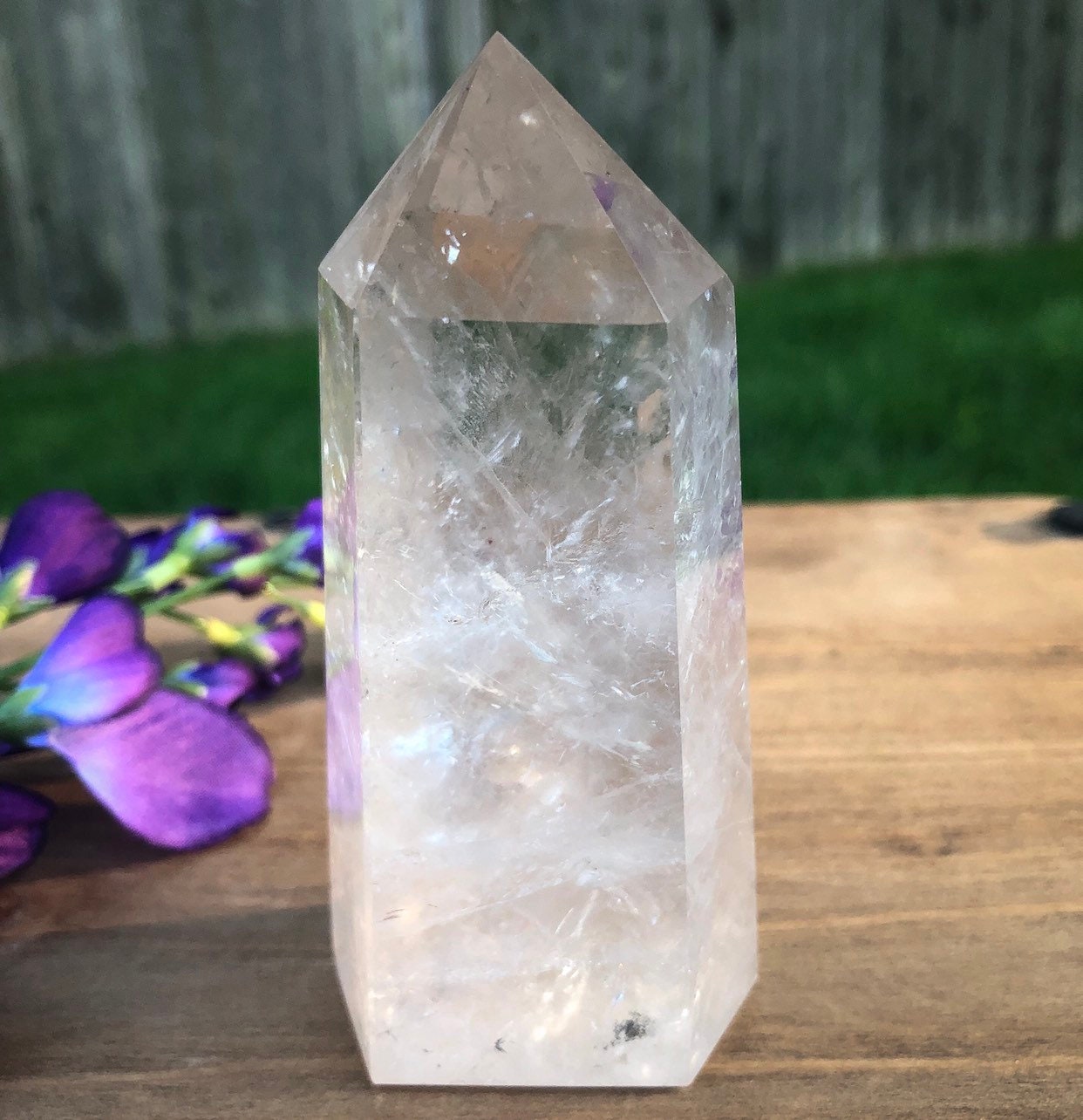 Clear Quartz Tower
