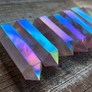 Angel Aura Rose Quartz Double Terminated Wands
