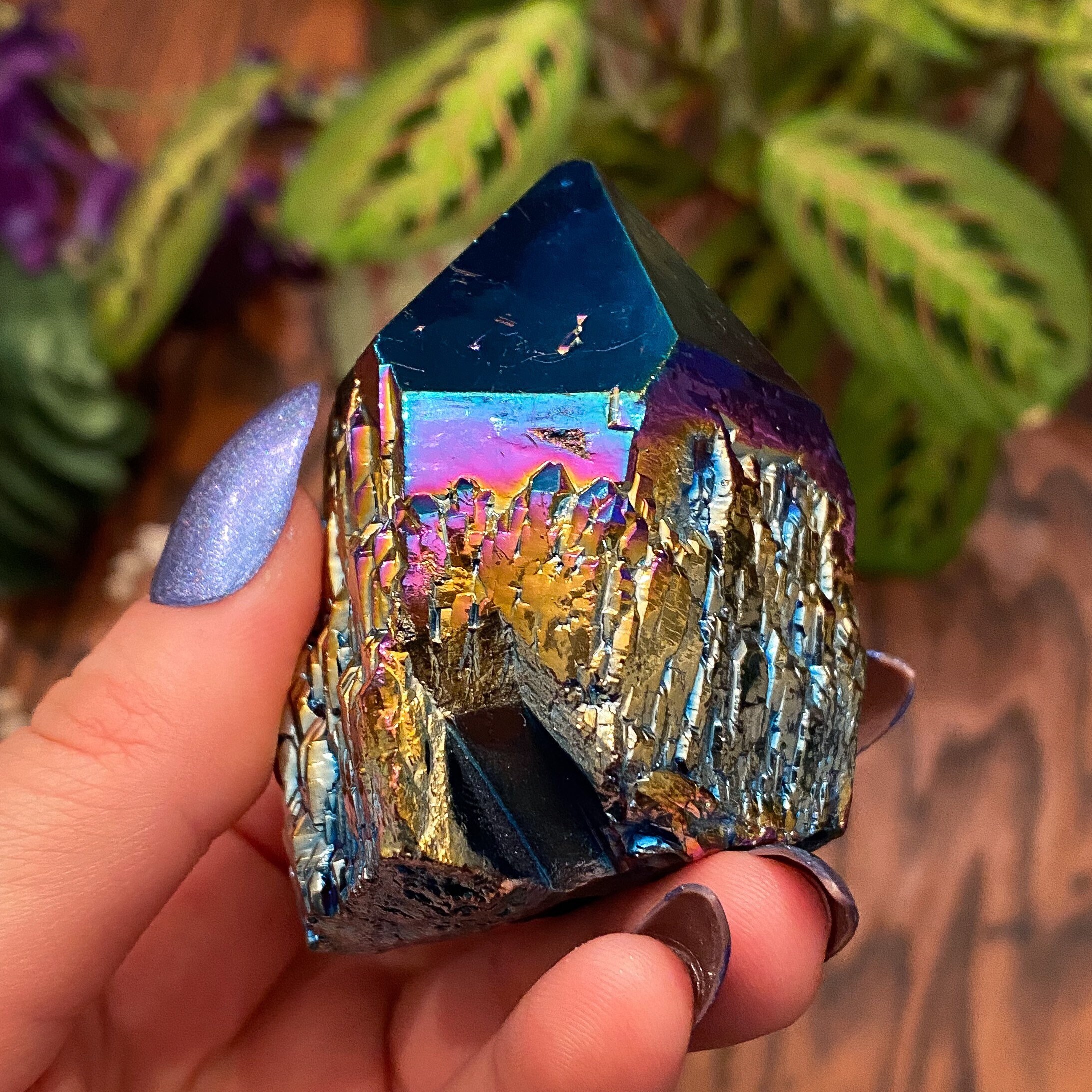 Titanium Aura Quartz