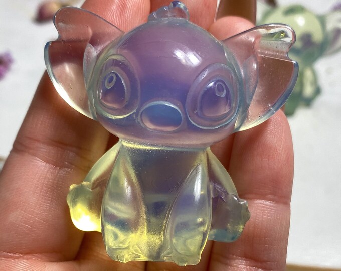 stitch crystal figurine