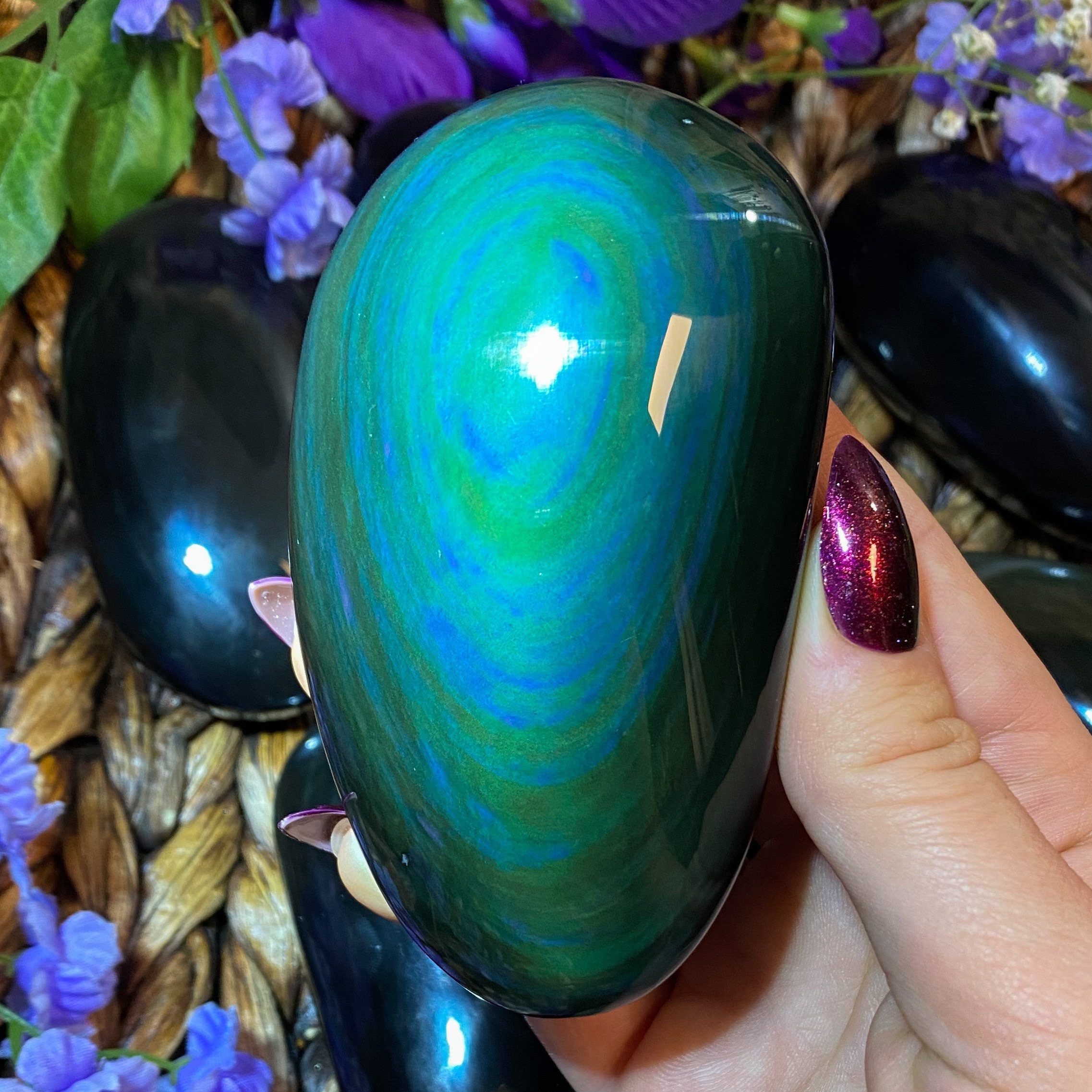 rainbow obsidian stone rainbow obsidian stone
