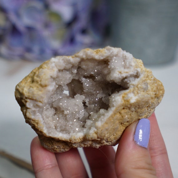 Druzy Quartz Geode,  Master Healer