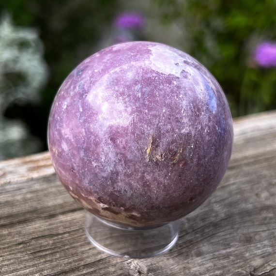 AAA Pink Tourmaline Sphere, Rare Crystal Ball, Collector Gem