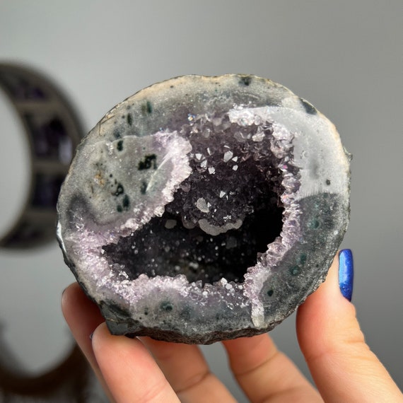 Lavender Jasper Calcite Amethyst Mini Cave